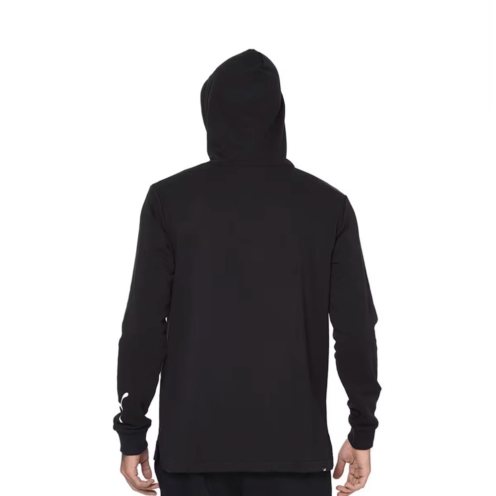 PUMA Big Logo Men's Black Hoodie - Picture 4 of 9